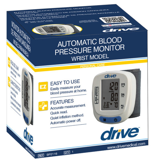 Drive Medical - Automatic Blood Pressure Monitor-Wrist
