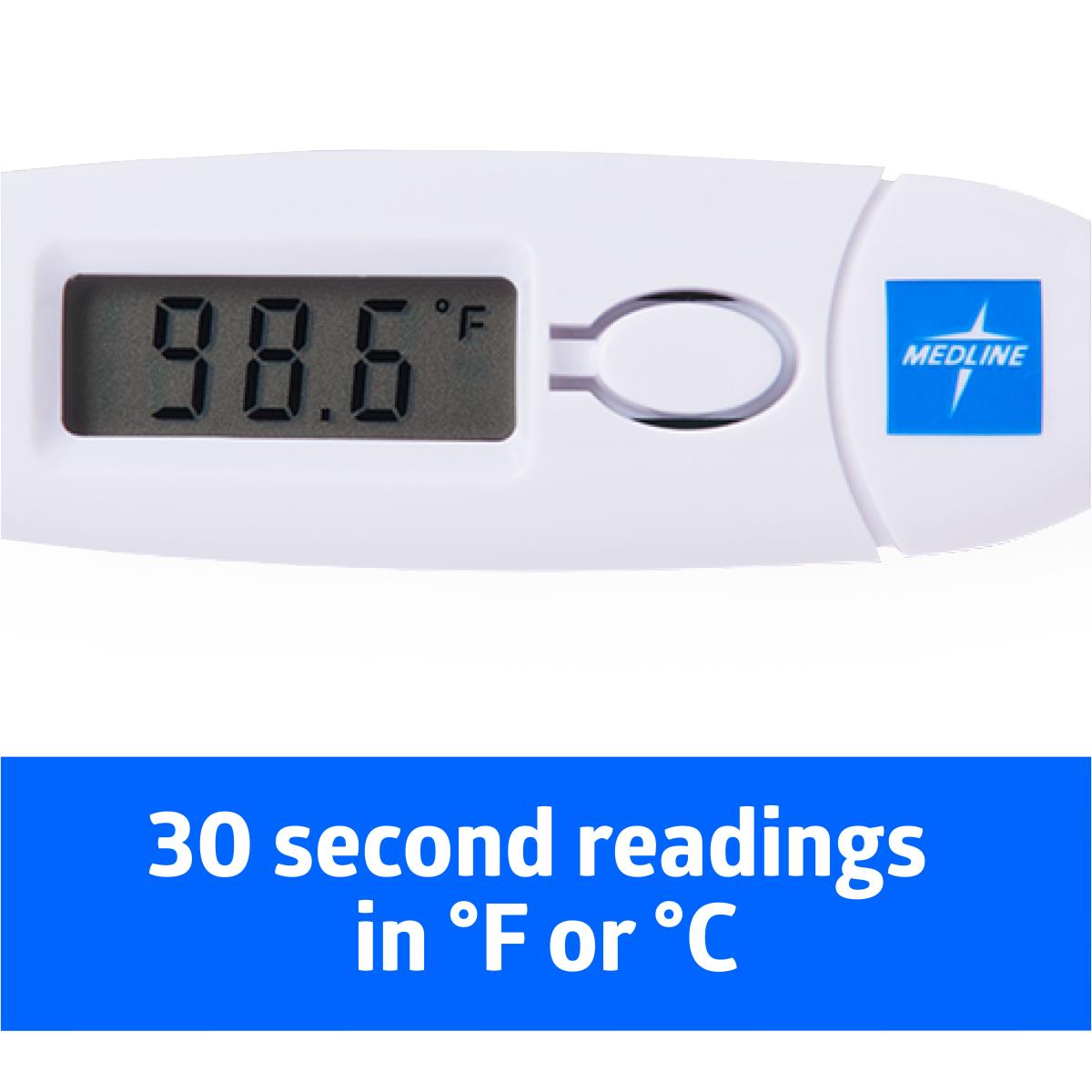 MEDLINE - 30-Second Oral Digital Thermometers