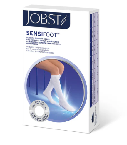 JOBST® Sensifoot Diabetic Compression Socks - Crew
