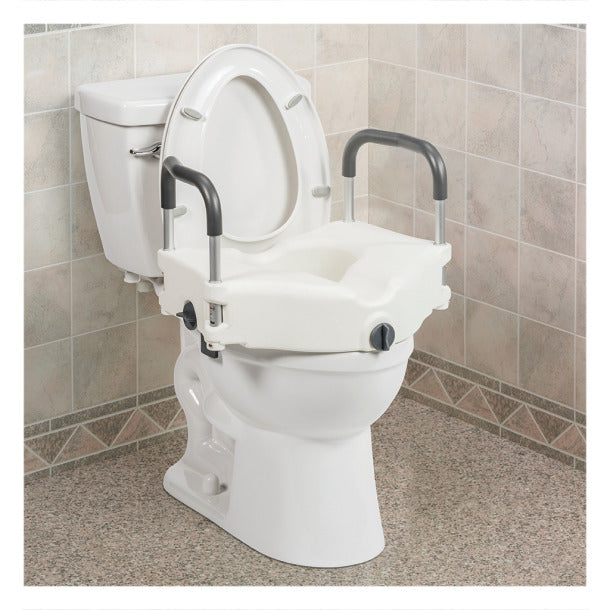 Drive Medical - PreserveTech™ Secure Lock Raised Toilet Seat