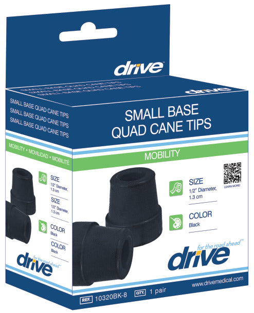 Drive Medical - Small Base Quad Cane Tip (½" diameter)