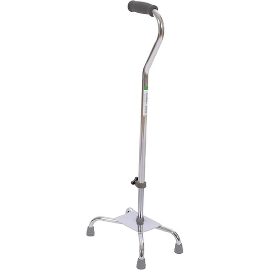 Drive Medical - Quad Canes, Small Base - Vinyl Contoured Grip