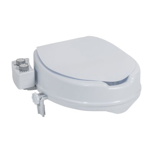Drive Medical - PreserveTech™ Raised Toilet Seat with Bidet - Ambient Water