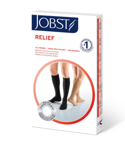 JOBST® Relief Knee High (Open Toe) 20-30mmHG
