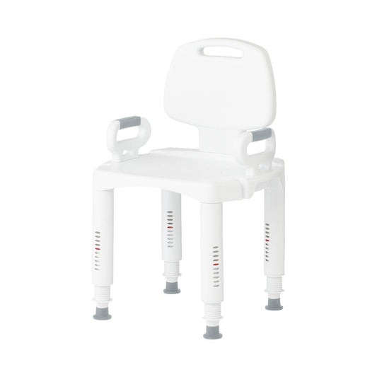 MEDLINE - Shower Chair with Arms and Back