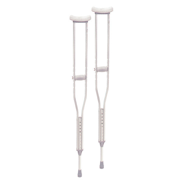 Drive Medical - Aluminum Crutches with Accessories - YOUTH