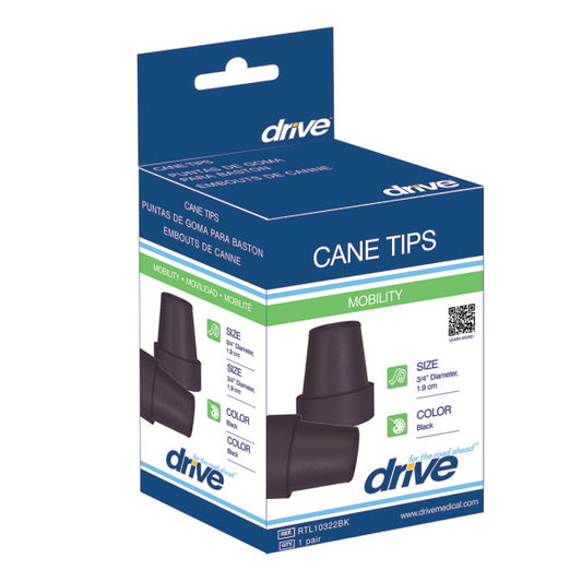 Drive Medical - Cane Tip (¾" cane diameter)
