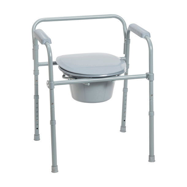 Drive Medical - Folding Steel Commode