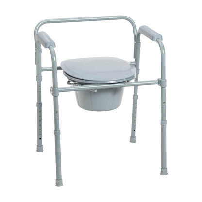 Drive Medical - Folding Steel Commode