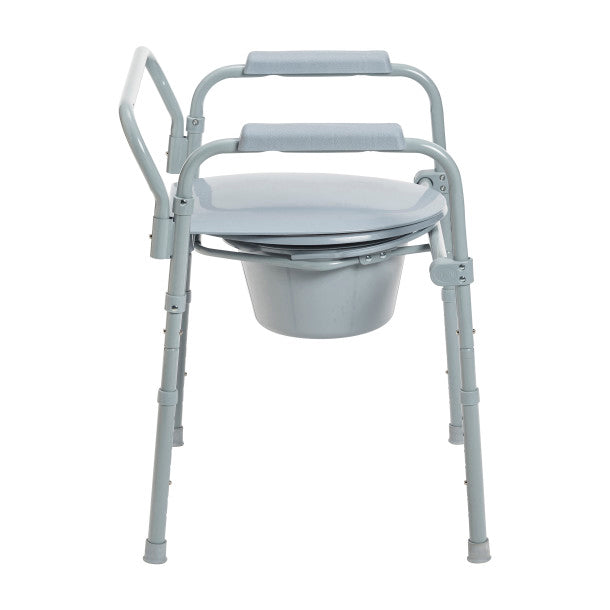 Drive Medical - Folding Steel Commode
