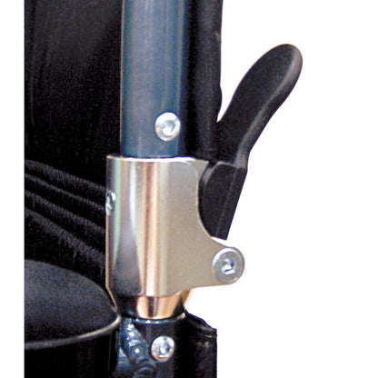 Drive Medical - Deluxe Fly-Weight Aluminum Transport Chair with Removable Casters