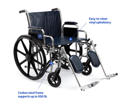 MEDLINE - Extra-Wide Wheelchairs