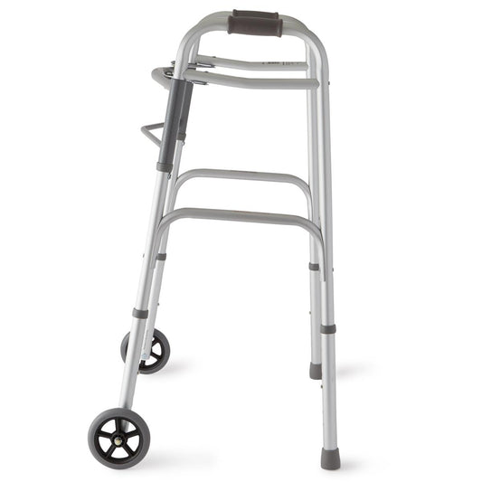 MEDLINE - Two-Button Folding Walkers