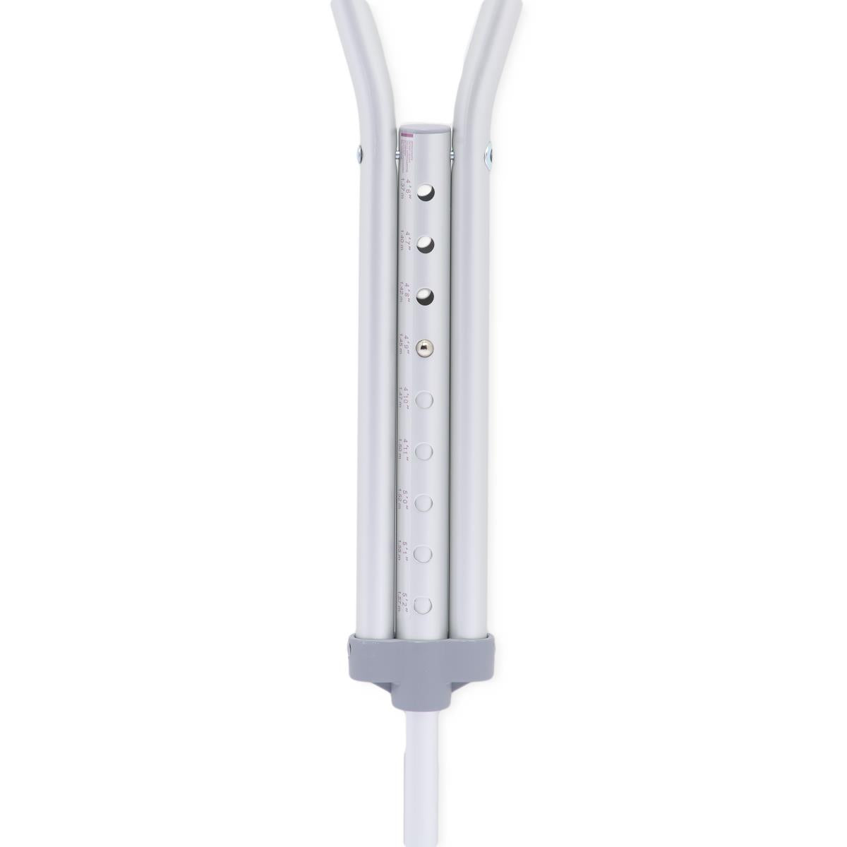 Standard Aluminum Push-Button Crutches- ADULT