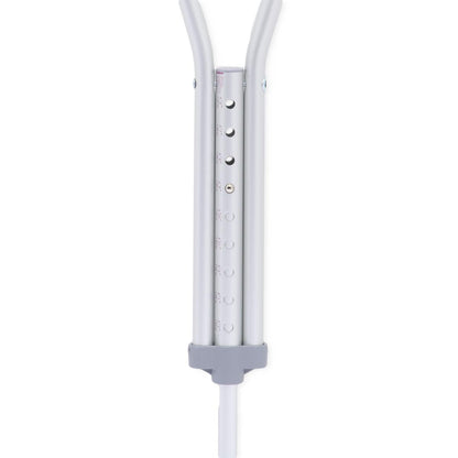 Standard Aluminum Push-Button Crutches - TALL ADULT