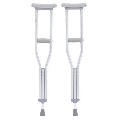 Standard Aluminum Push-Button Crutches- ADULT