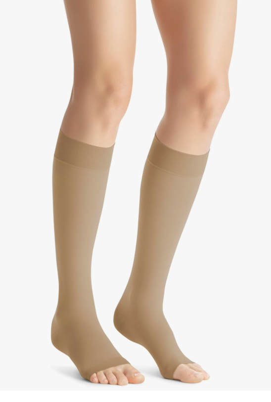 JOBST - Opaque Knee High SoftFit (Open Toe) 30-40mmHG