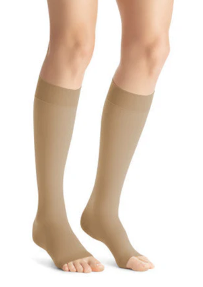 JOBST - Opaque Knee High (Open Toe) 15-20mmHG