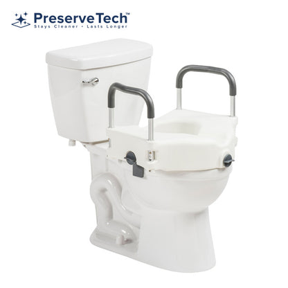Drive Medical - PreserveTech™ Secure Lock Raised Toilet Seat