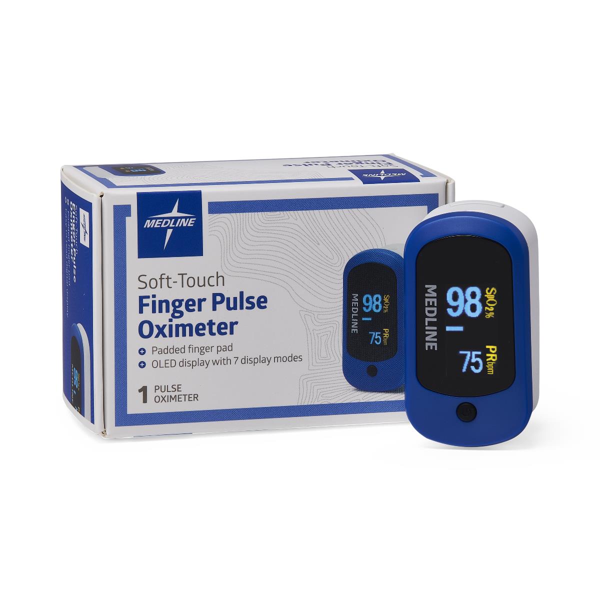 MEDLINE - Soft-Touch OLED Finger Pulse Oximeters
