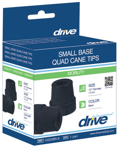 Drive Medical - Small Base Quad Cane Tip (½" diameter)