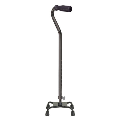 Drive Medical - Quad Canes, Small Base - Vinyl Contoured Grip