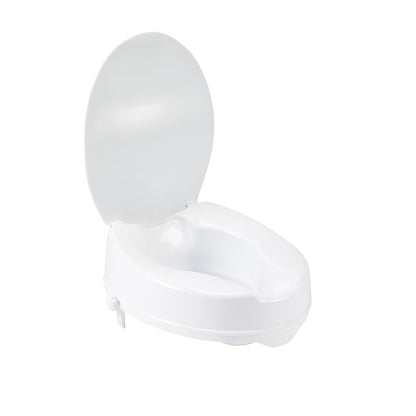 Drive Medical - Raised Toilet Seat with Lid