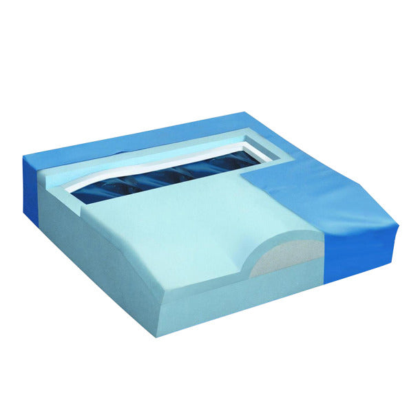 Drive Medical - Titanium Skin Protection and Positioning Gel/Foam Cushion - 16x16x3