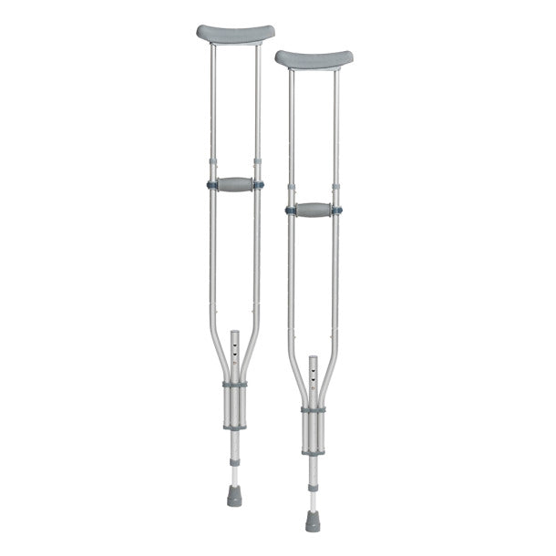 Drive Medical - Universal Aluminum Crutch with Accessories