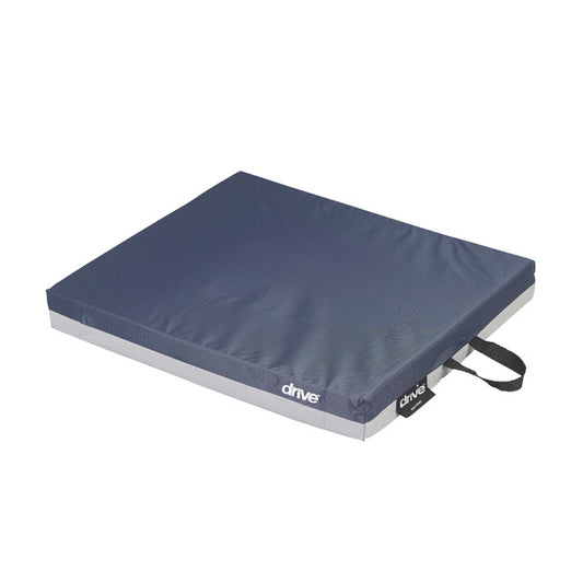 Drive Medical - Gel "E" 2" General Use Gel/Foam Wheelchair Cushion - 18x16x2in