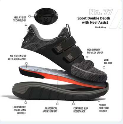 ANODYNE - No. 77 Double Depth Sport Jogger w/ Heel assist