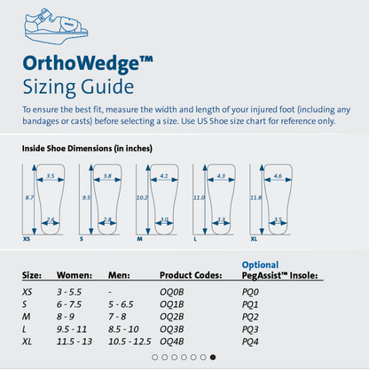 DARCO - OrthoWedge™ Forefoot Offloading Shoe
